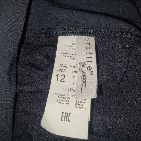 Gottex Profile Nwt Tutti Fruity fold over tankini swimsuit bottom 12 - Picture 6 of 7